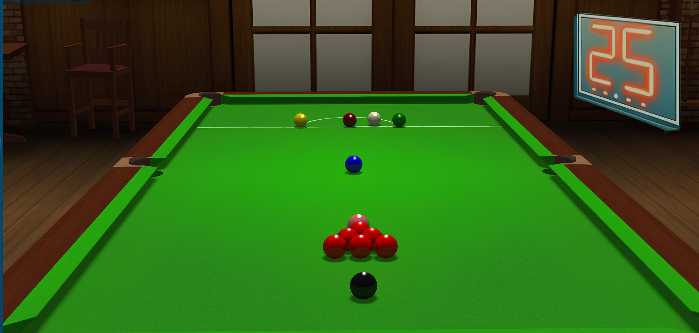 Fast paced online version of the traditional Snooker game